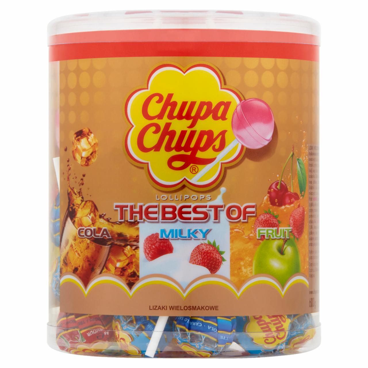 Zdjęcia - Chupa Chups Lizaki wielosmakowe 600 g (50 sztuk)