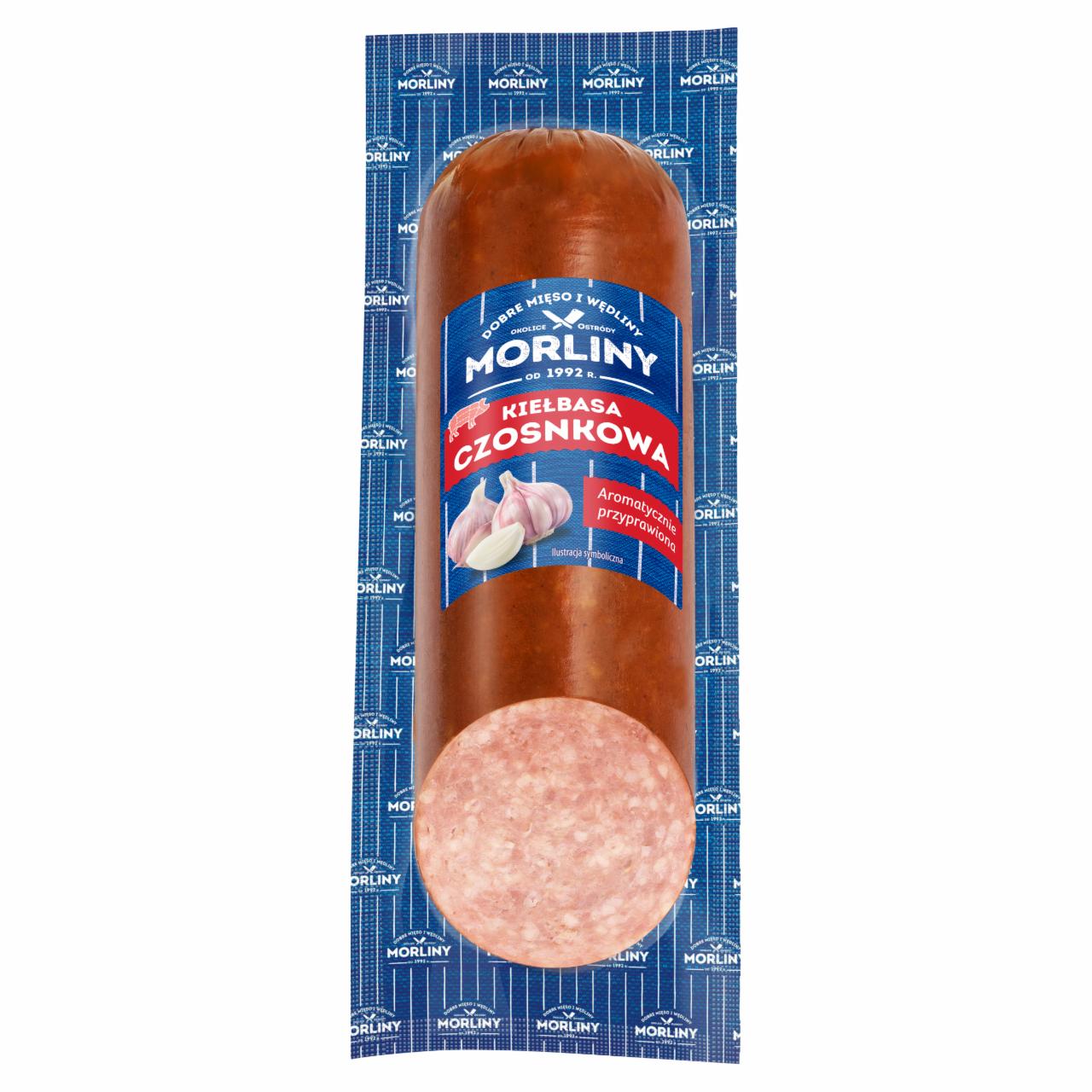 Zdjęcia - Morliny Kiełbasa czosnkowa 400 g