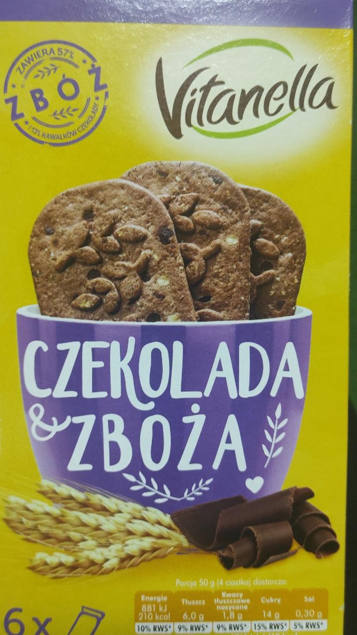 Zdjęcia - Czekolada zboźa Vitanella