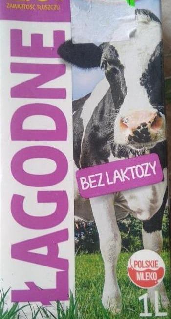 Zdjęcia - Polmlek Łagodne Mleko UHT bez laktozy 2% 1 l