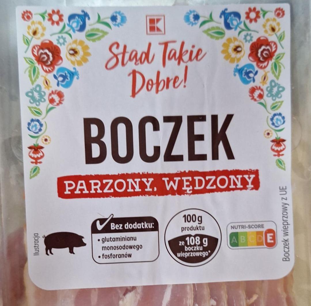 Zdjęcia - Boczek parzony, wędzony K-Stąd Takie Dobre