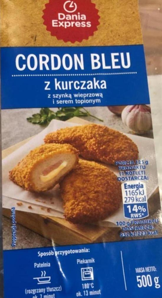 Zdjęcia - Cordon Bleu z kurczaka Dania Express