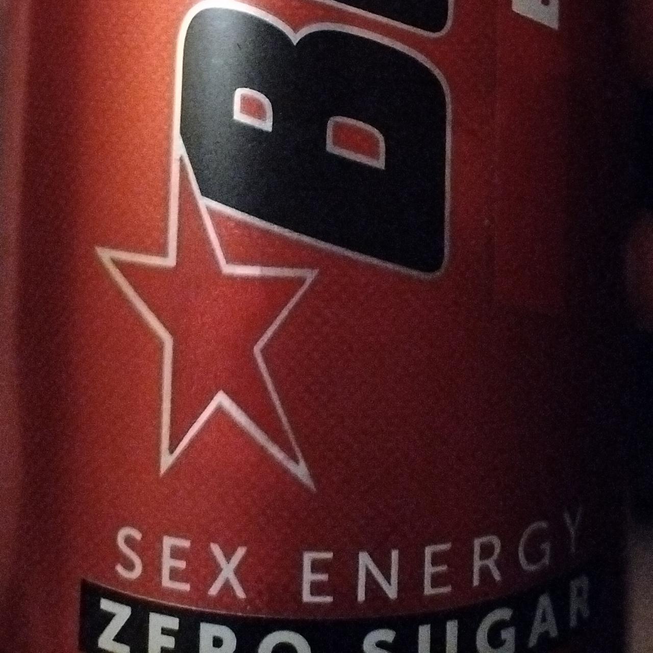 Zdjęcia - Black Energy Sex Energy Gazowany napój energetyzujący 500 ml