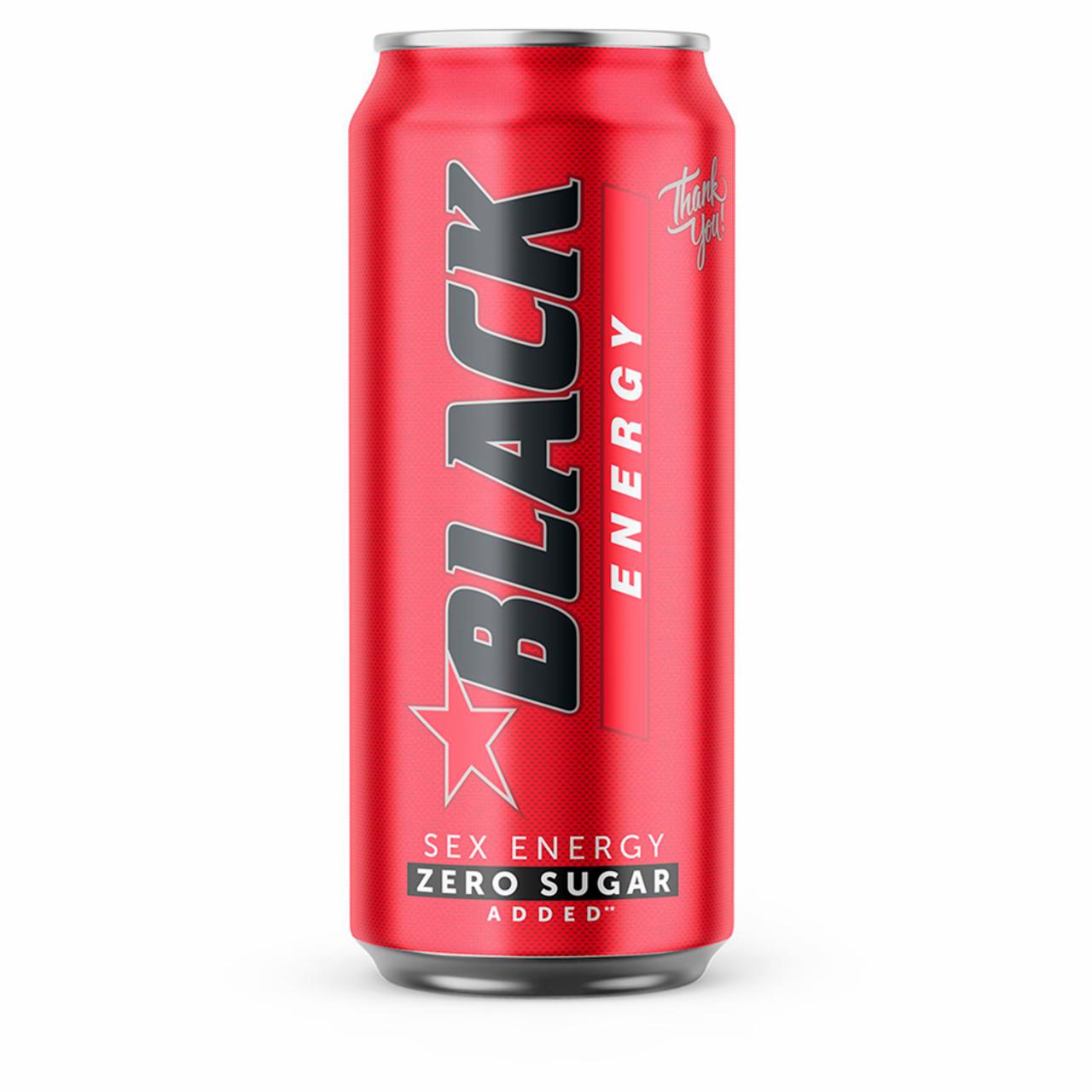 Zdjęcia - Black Energy Sex Energy Gazowany napój energetyzujący 500 ml