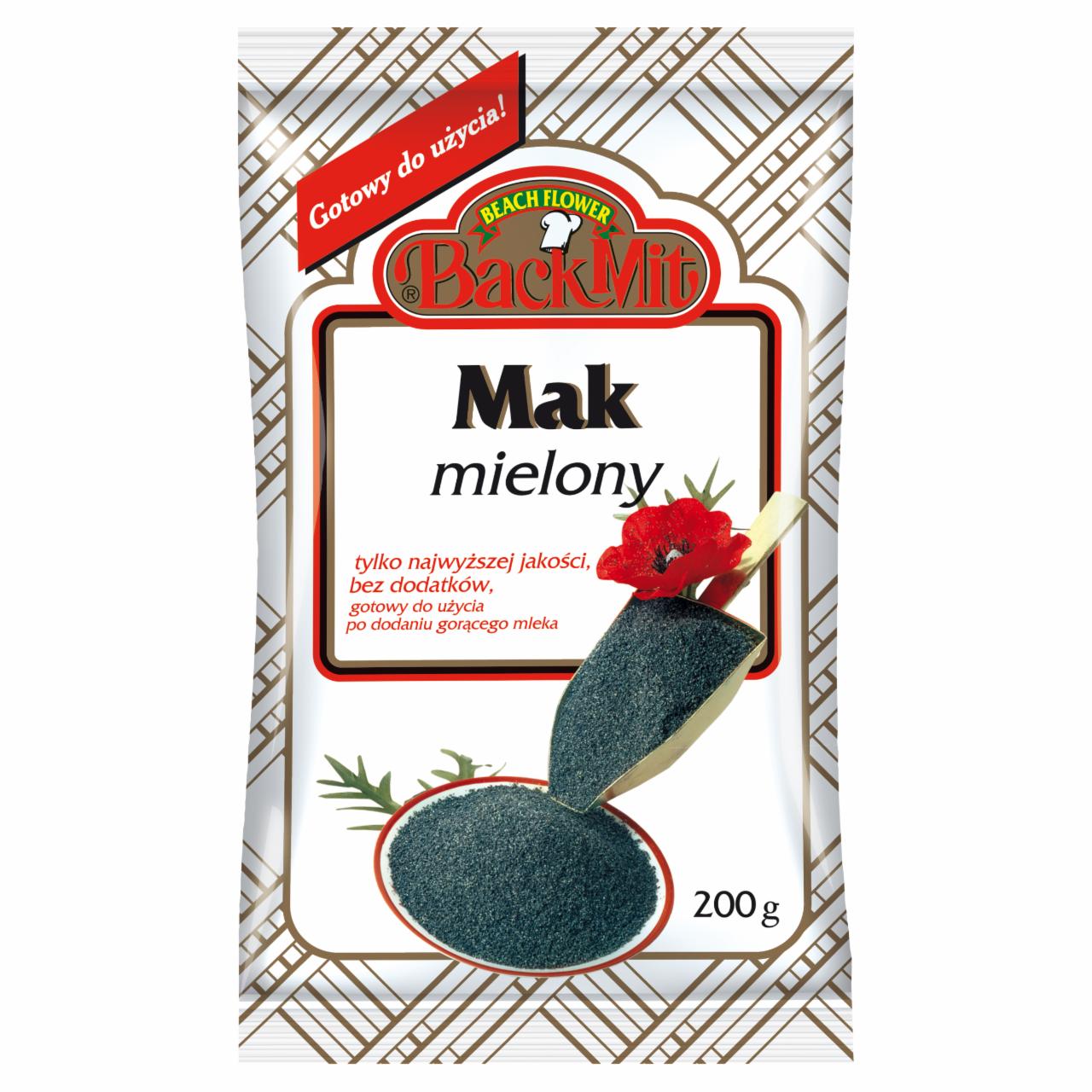 Zdjęcia - BackMit Mak mielony 200 g