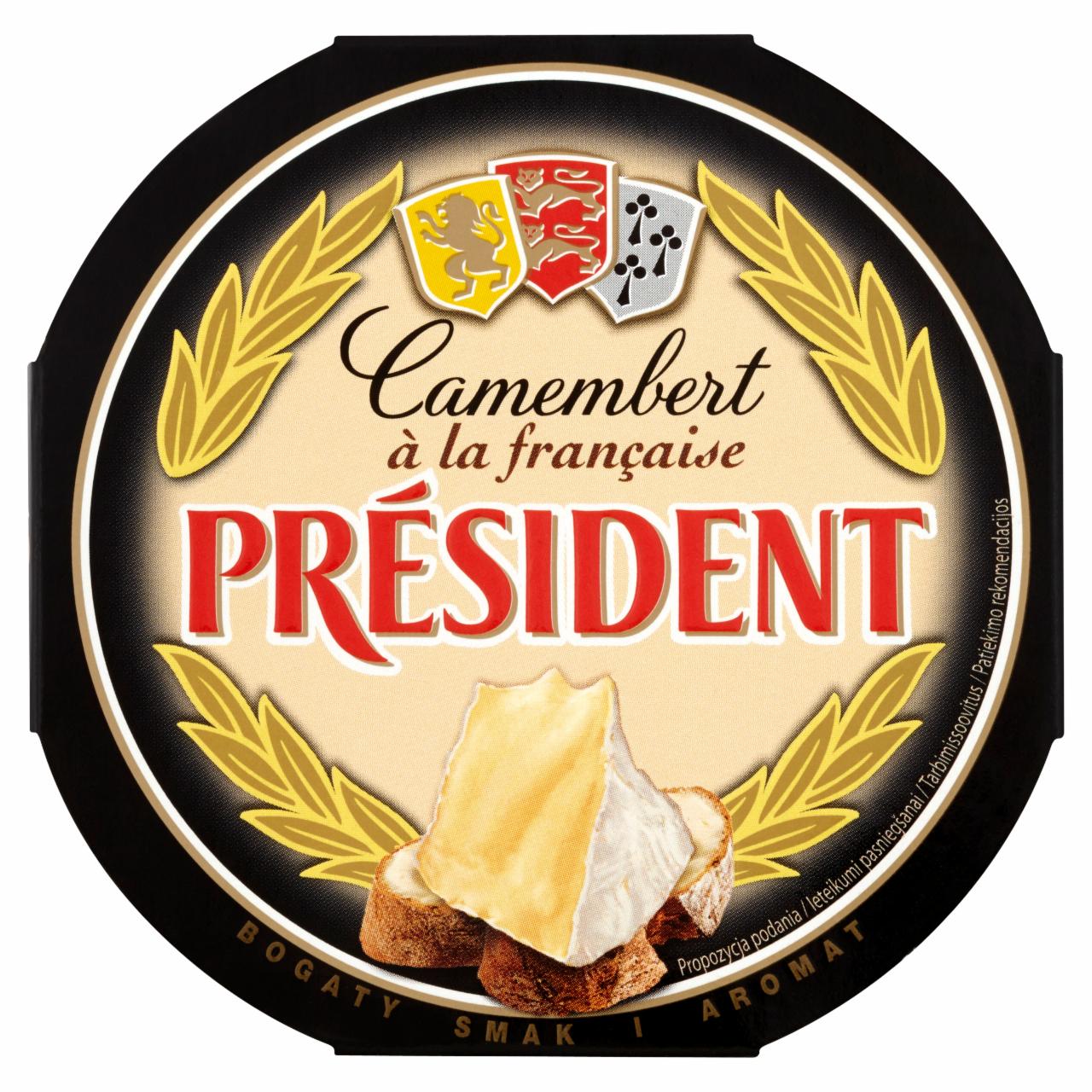 Zdjęcia - Camembert Ser pełnotłusty Président