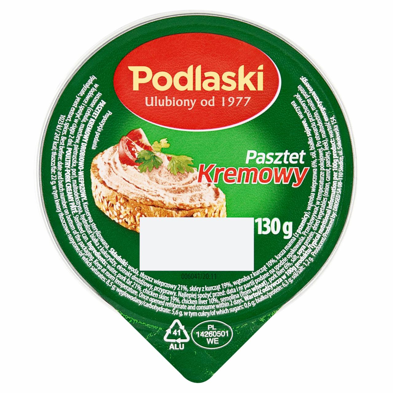 Zdjęcia - Pasztet kremowy Podlaski Drosed