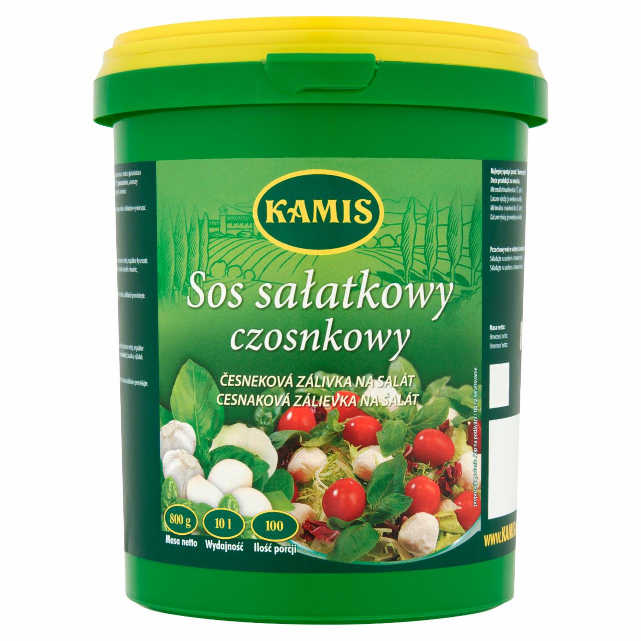 Zdjęcia - Kamis Sos sałatkowy czosnkowy 800 g