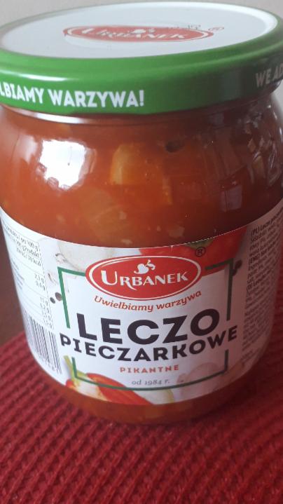 Zdjęcia - Urbanek Leczo pieczarkowe pikantne 510 g