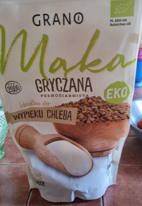 Zdjęcia - Mąka gryczana pełnoziarnista eko typ 2000 Grano