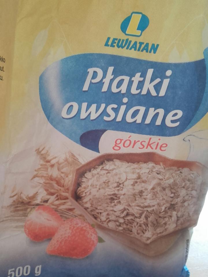 Zdjęcia - Płatki owsiane górskie Lewiatan