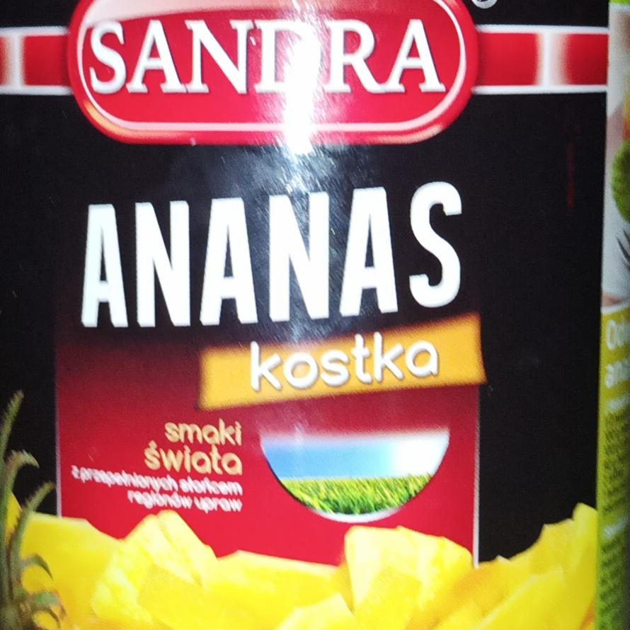 Zdjęcia - Ananas kostka Sandra