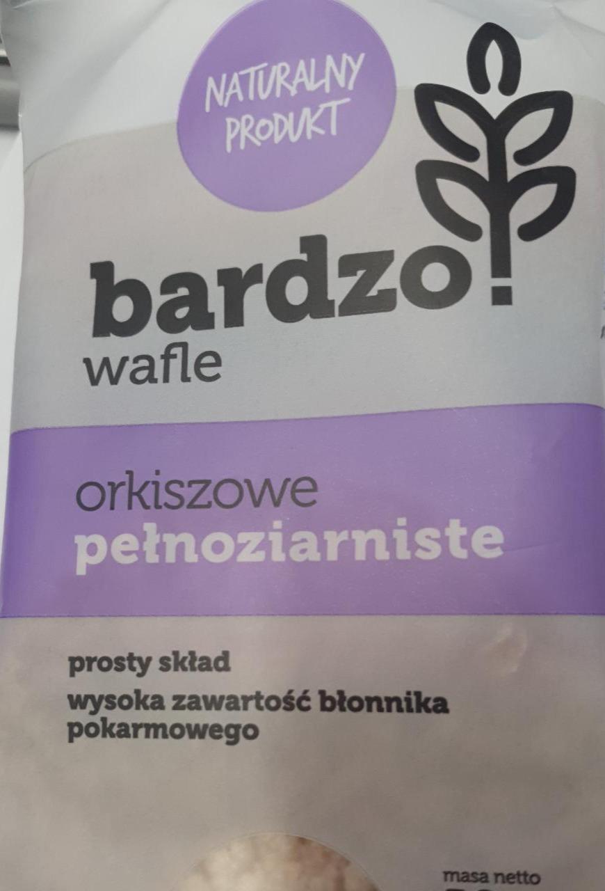 Zdjęcia - Bardzo wafle orkiszowe pełnoziarniste naturalny produkt