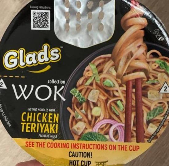 Zdjęcia - Collection wok instant noodles with chicken teriyaki flavour sauce Glads