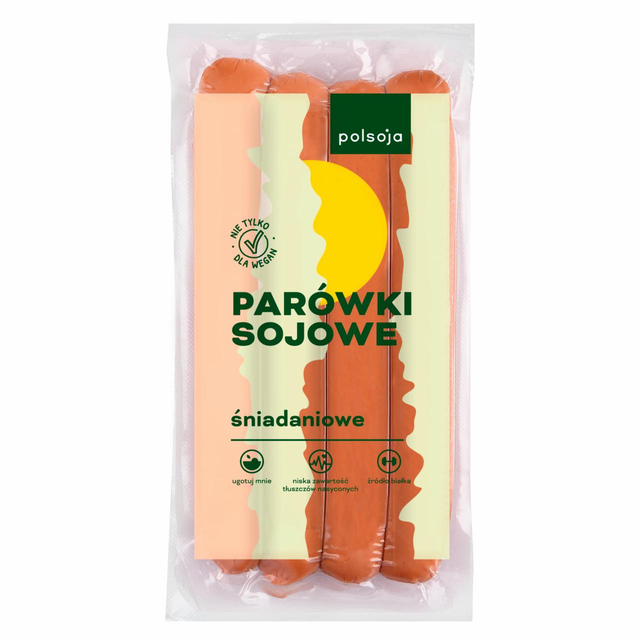 Zdjęcia - Polsoja Parówki sojowe śniadaniowe 200 g