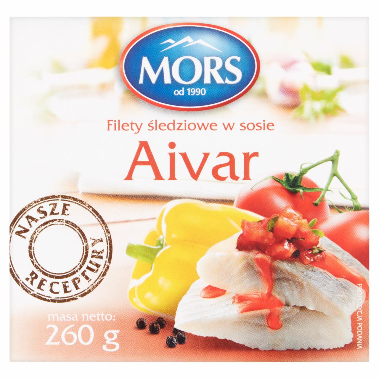 Zdjęcia - Mors Filety śledziowe w sosie Aivar 260 g