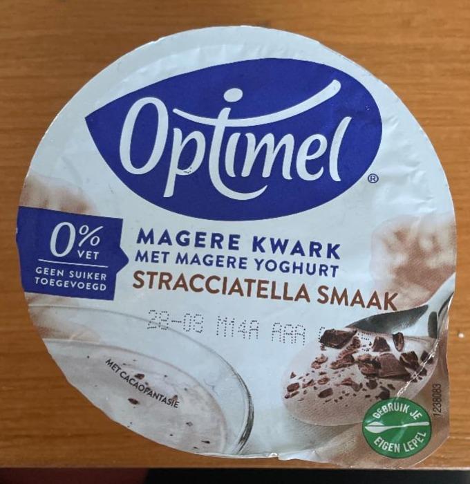 Zdjęcia - Magere kwark stracciatella smaak Optimel