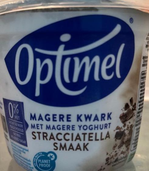 Zdjęcia - Magere kwark stracciatella smaak Optimel