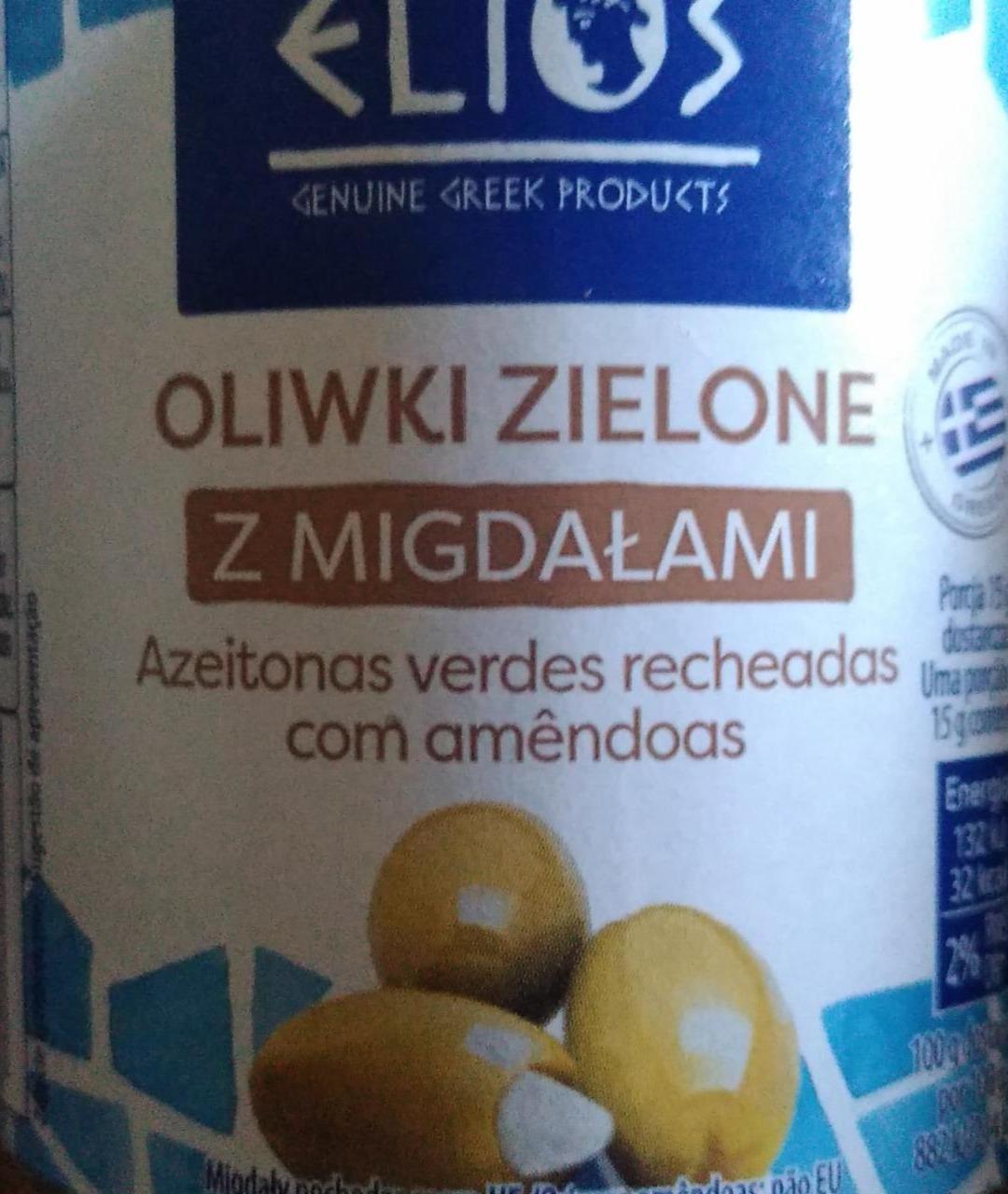 Zdjęcia - Oliwki zielone z migdałami Elios