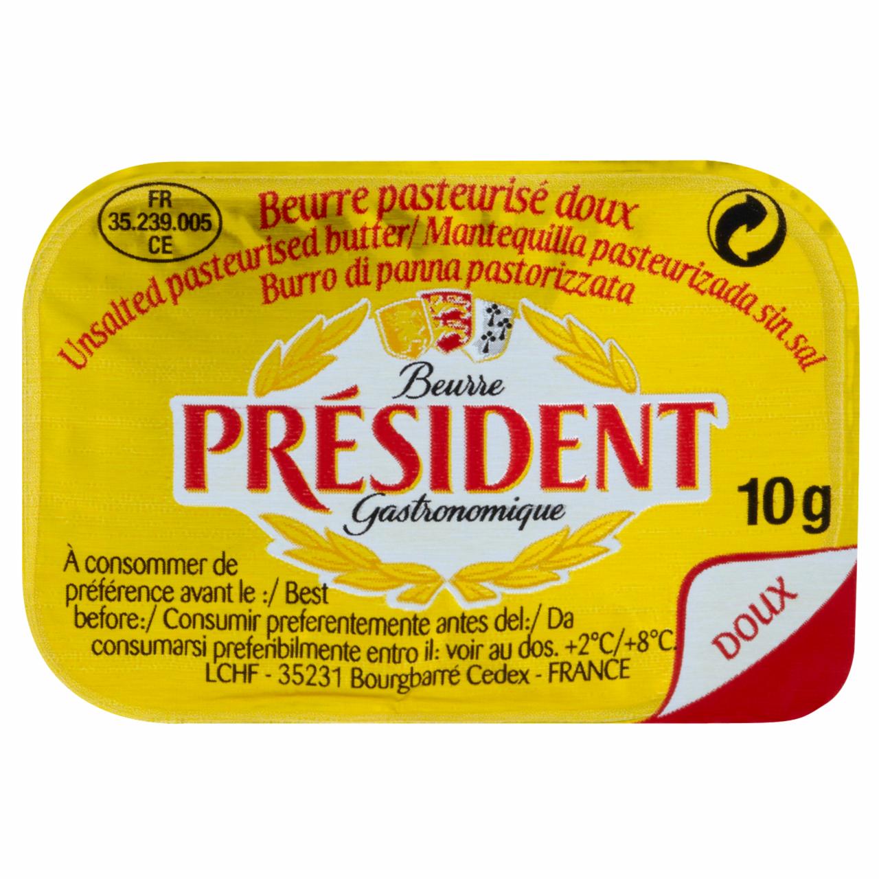 Zdjęcia - Président Masło extra 10 g