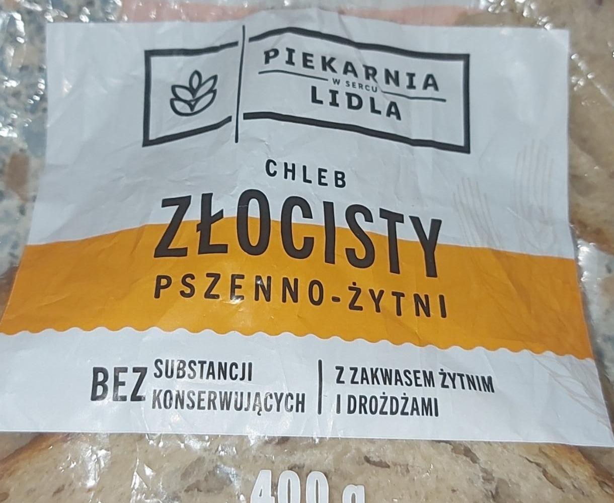 Zdjęcia - Chleb złocisty pszenno-żytni Piekarnia Lidla