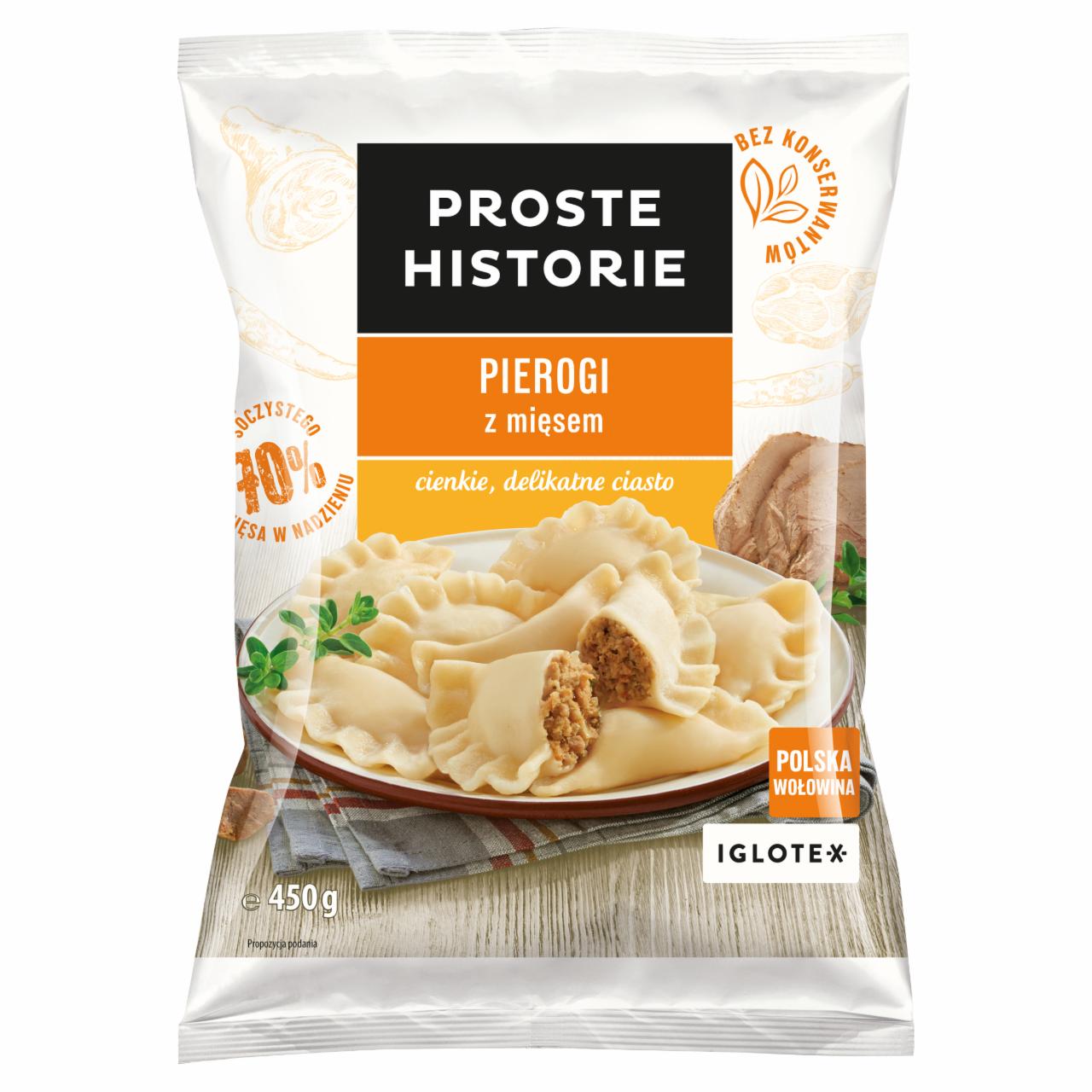 Zdjęcia - Proste Historie Pierogi z mięsem 450 g