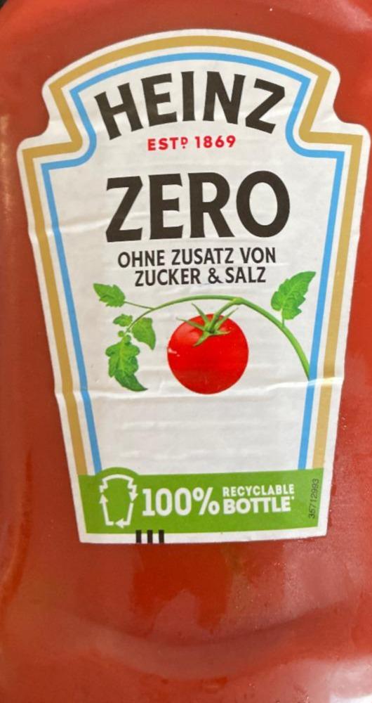 Zdjęcia - Heinz Ketchup bez dodatku cukru i soli 425 g 