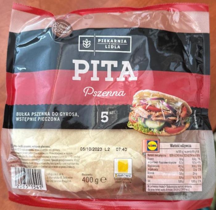 Zdjęcia - Pita pszenna Piekarnia Lidla