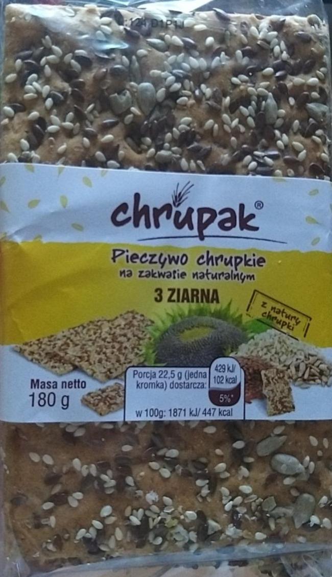 Zdjęcia - pieczywo chrupkie na zakwasie naturalnym chrupak