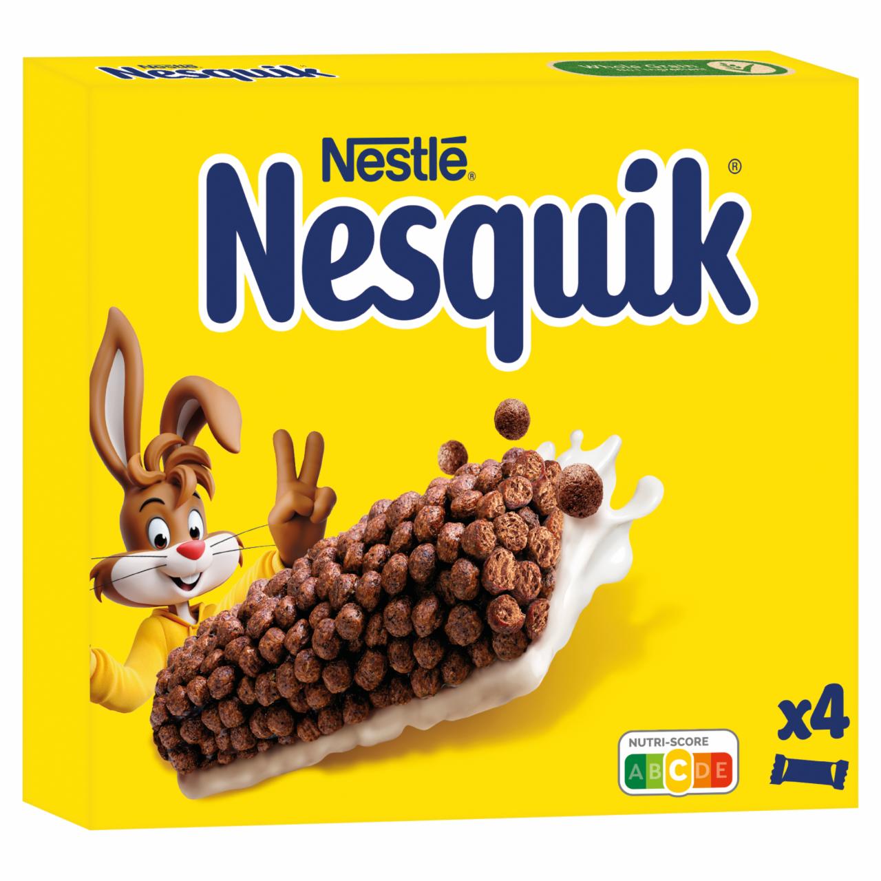 Zdjęcia - Nestlé Nesquik Płatki śniadaniowe w formie batonika 100 g (4 x 25 g)