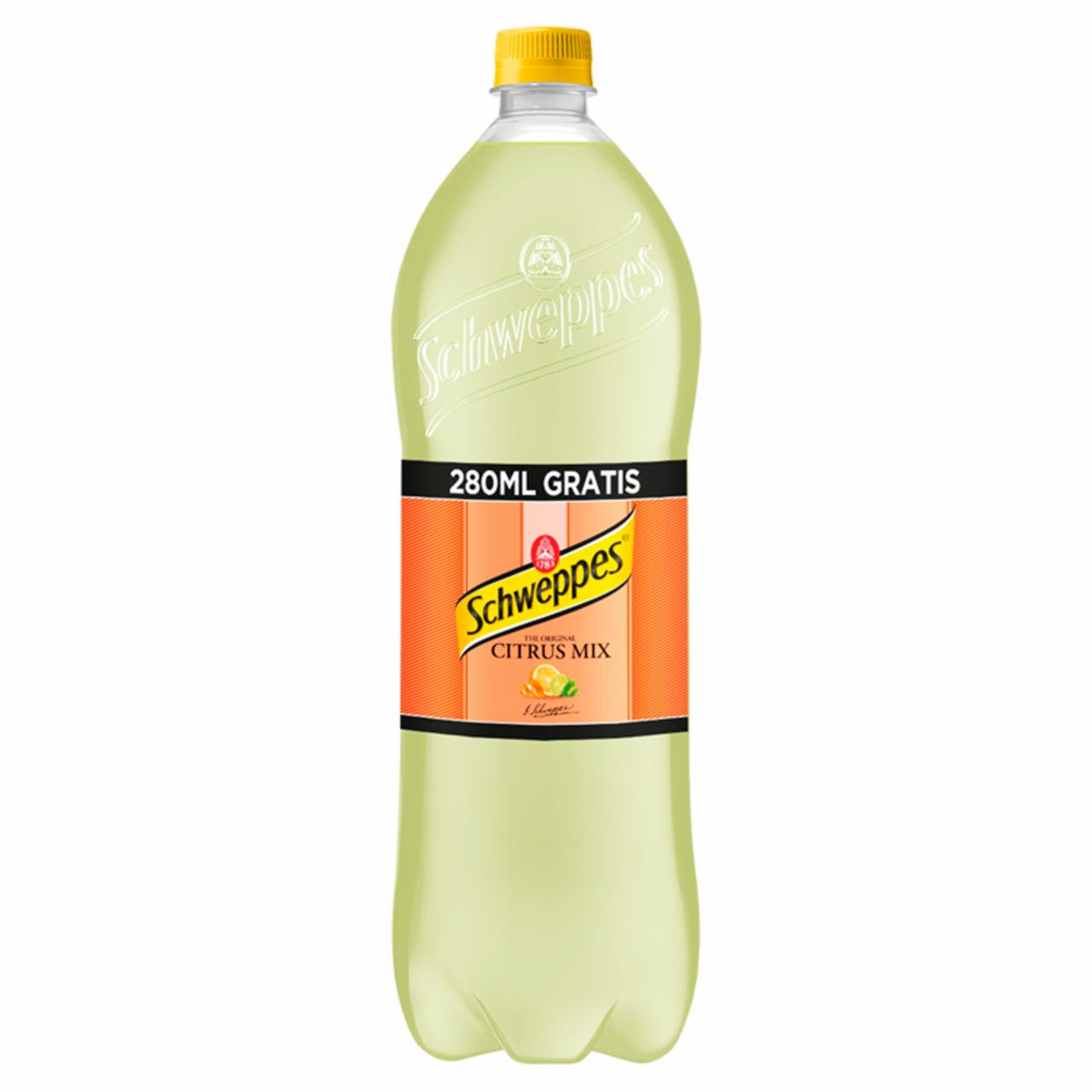 Zdjęcia - Schweppes Citrus Mix Napój gazowany 1,68 l