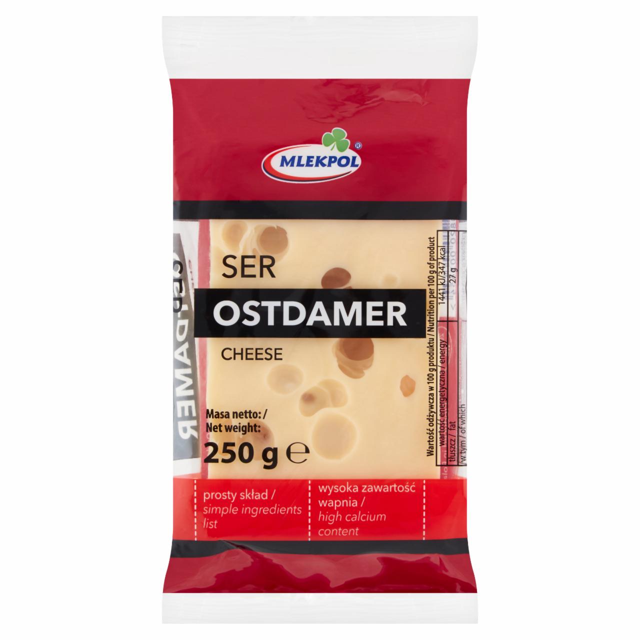 Zdjęcia - Mlekpol Ser Ostdamer 250 g