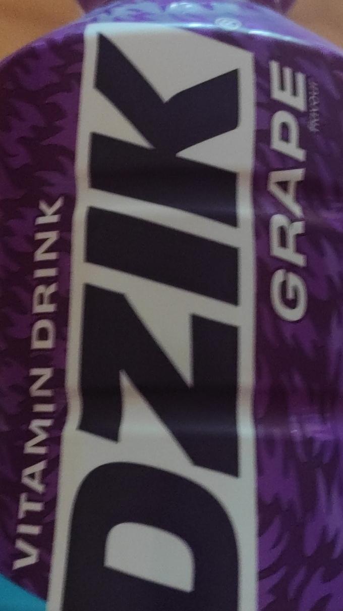 Zdjęcia - Vitamin drink grape DZIK