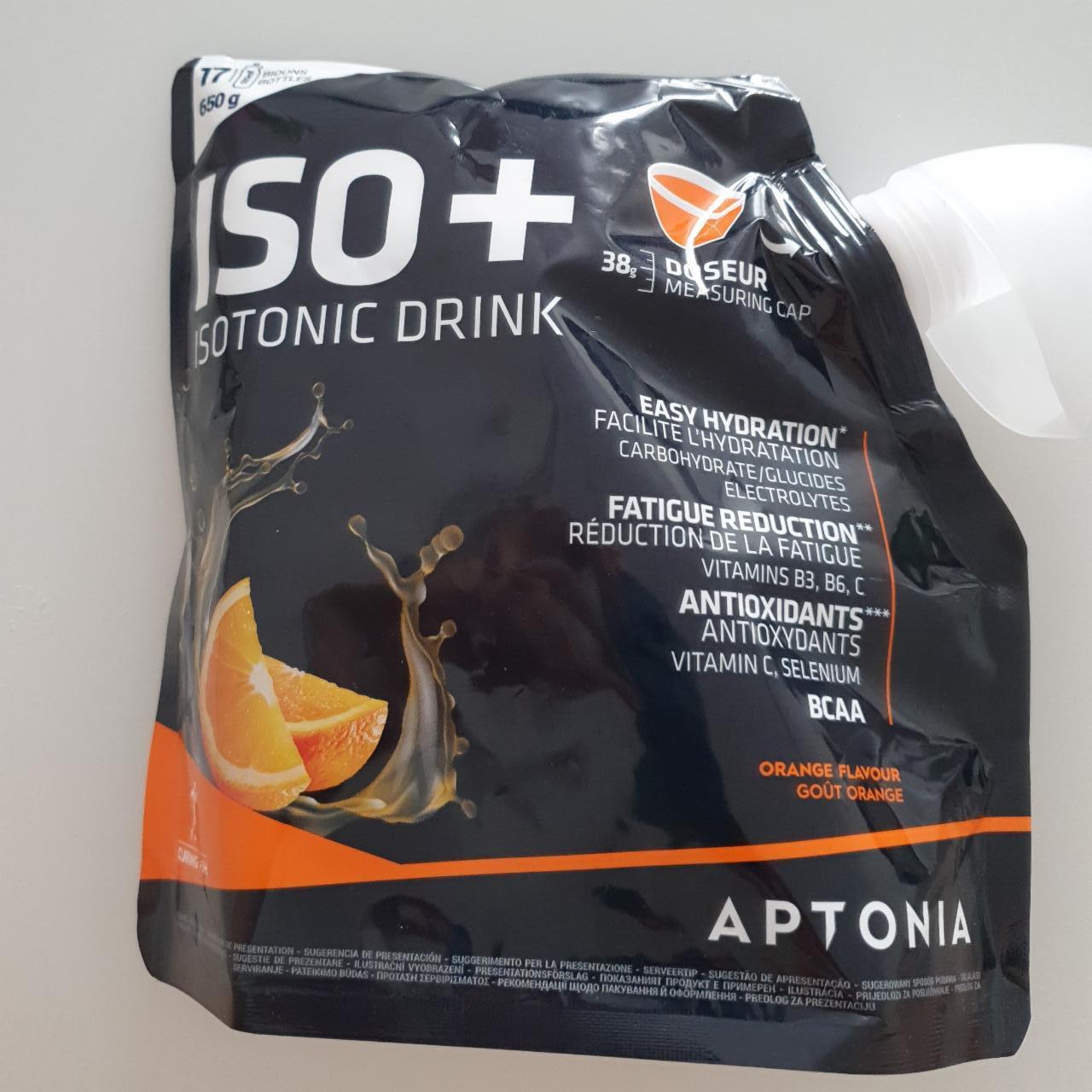 Zdjęcia - ISO+ ISOTONIC DRINK Pomarańczowy Aptonia