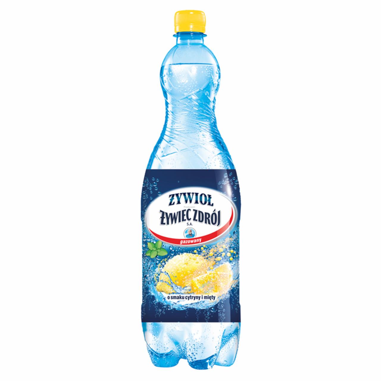 Zdjęcia - Żywioł od Żywiec Zdrój SA Napój gazowany o smaku cytryny i mięty 1,5 l