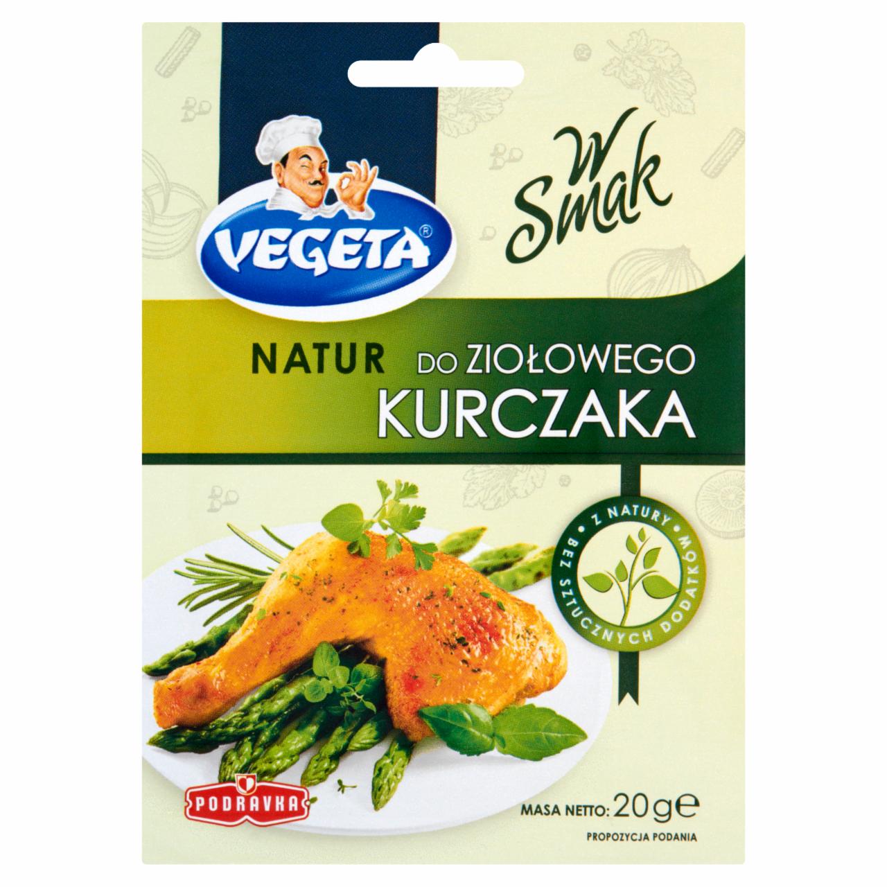 Zdjęcia - Vegeta Natur Do ziołowego kurczaka Przyprawa 20 g