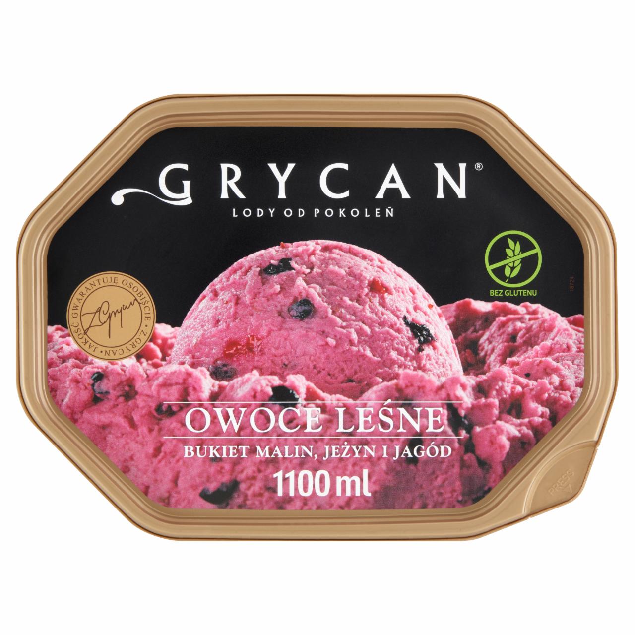 Zdjęcia - Grycan Lody owoce leśne 1100 ml