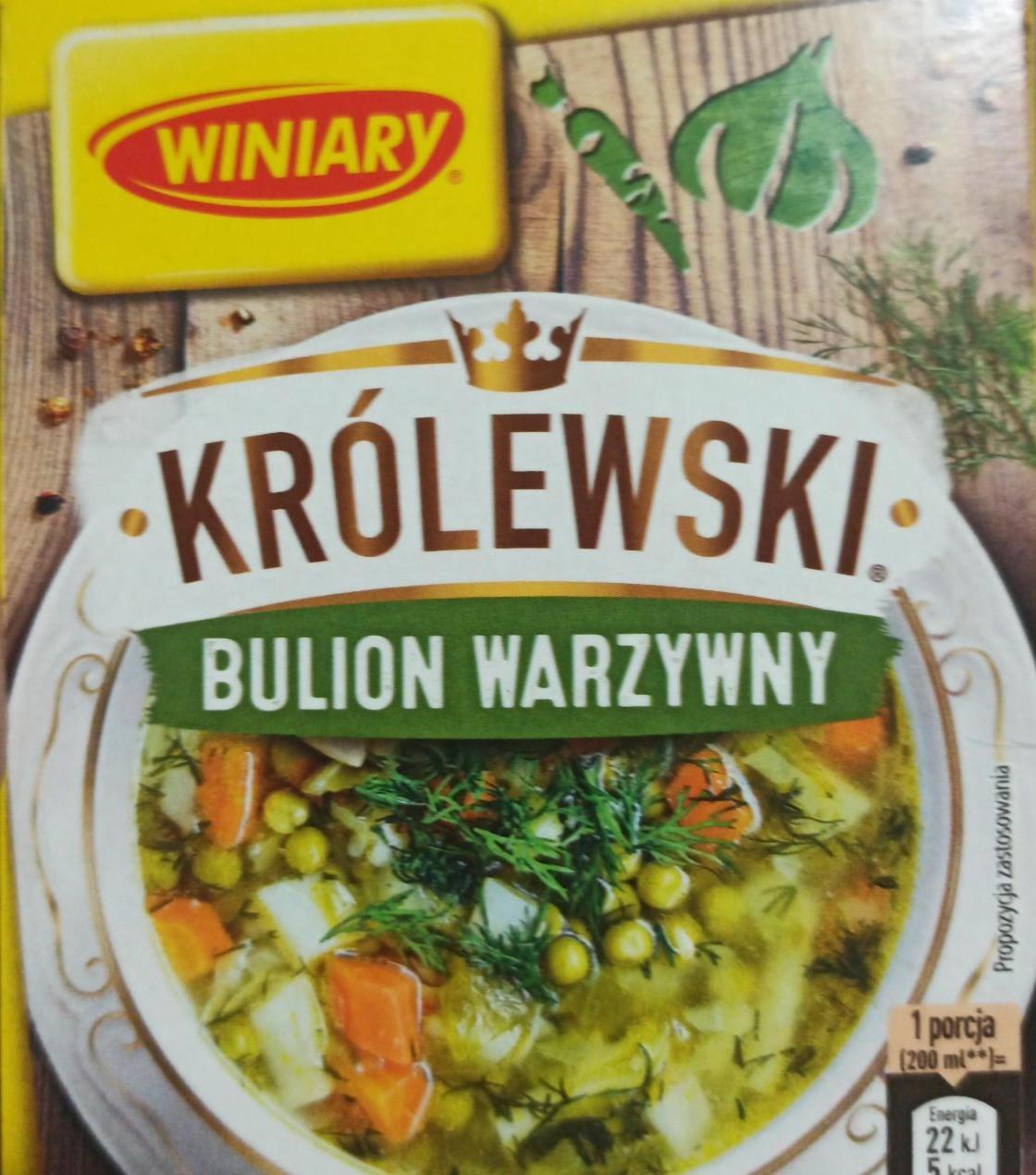 Zdjęcia - Królewski bulion warzywny Winiary