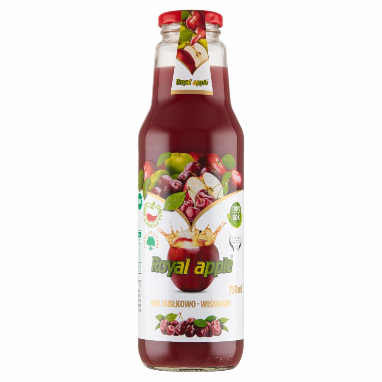 Zdjęcia - Royal apple Sok jabłkowo-wiśniowy 750 ml