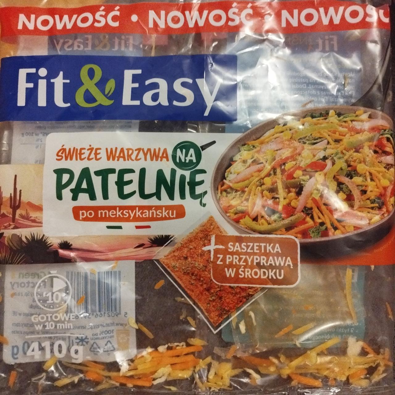 Zdjęcia - Świeże warzywa na patelnię po meksykańsku Fit&Easy