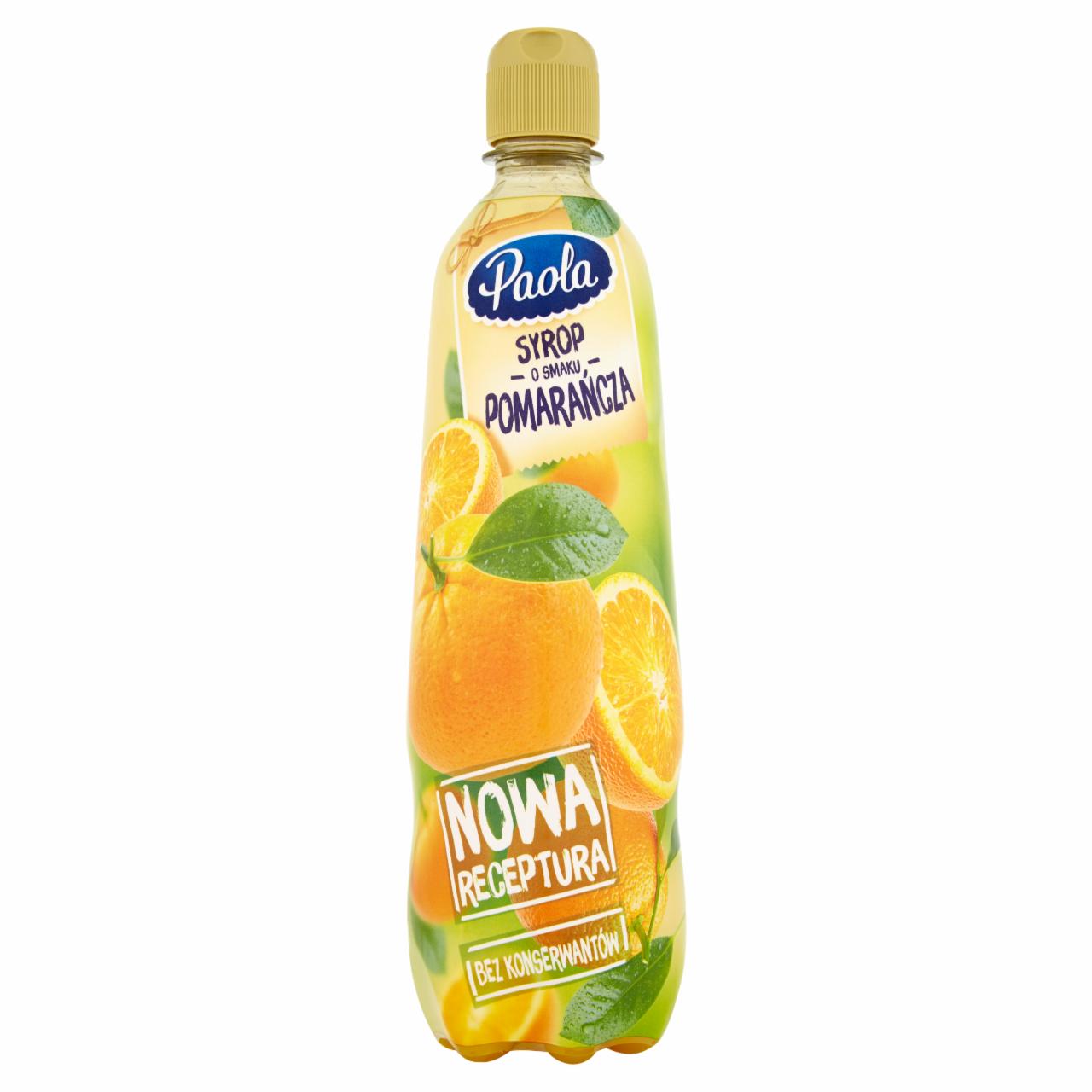 Zdjęcia - Paola Syrop o smaku pomarańcza 700 ml