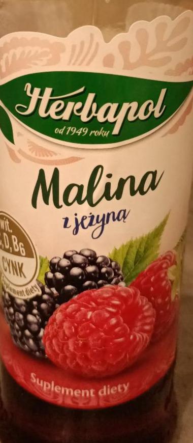 Zdjęcia - Herbapol Suplement diety malina z jeżyną 420 ml