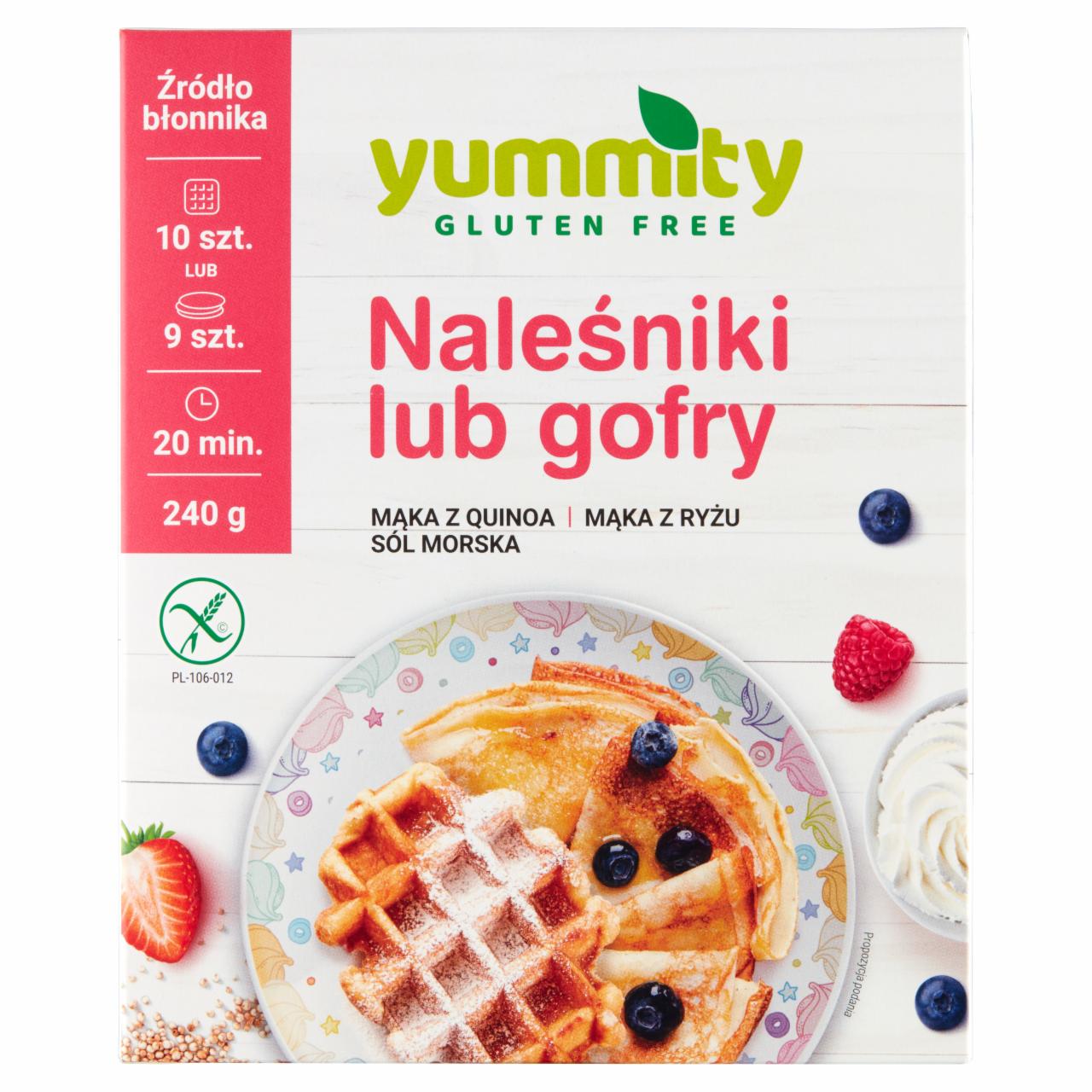 Zdjęcia - Yummity Naleśniki lub gofry 240 g