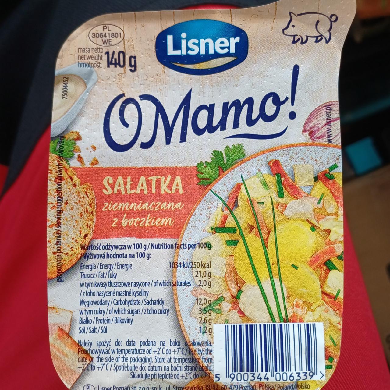 Zdjęcia - O Mamo! Sałatka ziemniaczana z boczkiem Lisner