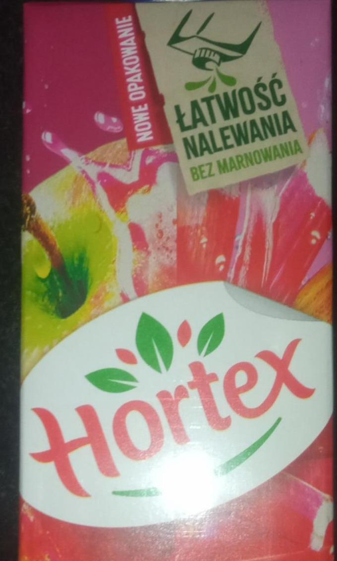 Zdjęcia - Napój o smaku jabłka i rabarbaru Hortex