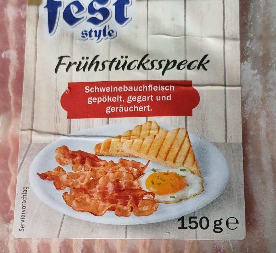 Zdjęcia - Frühstücksspeck Alpen Fest style