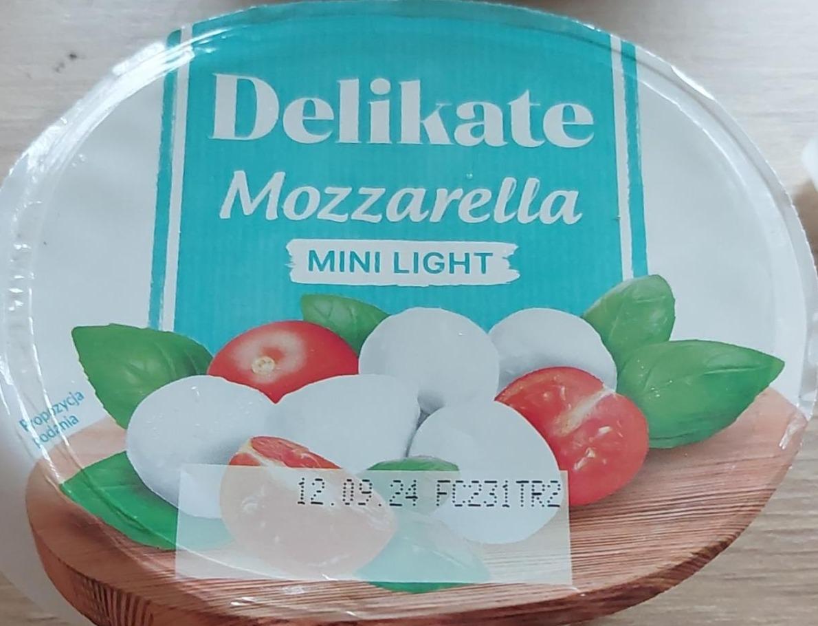 Zdjęcia - Mozzarella mini light Delikate