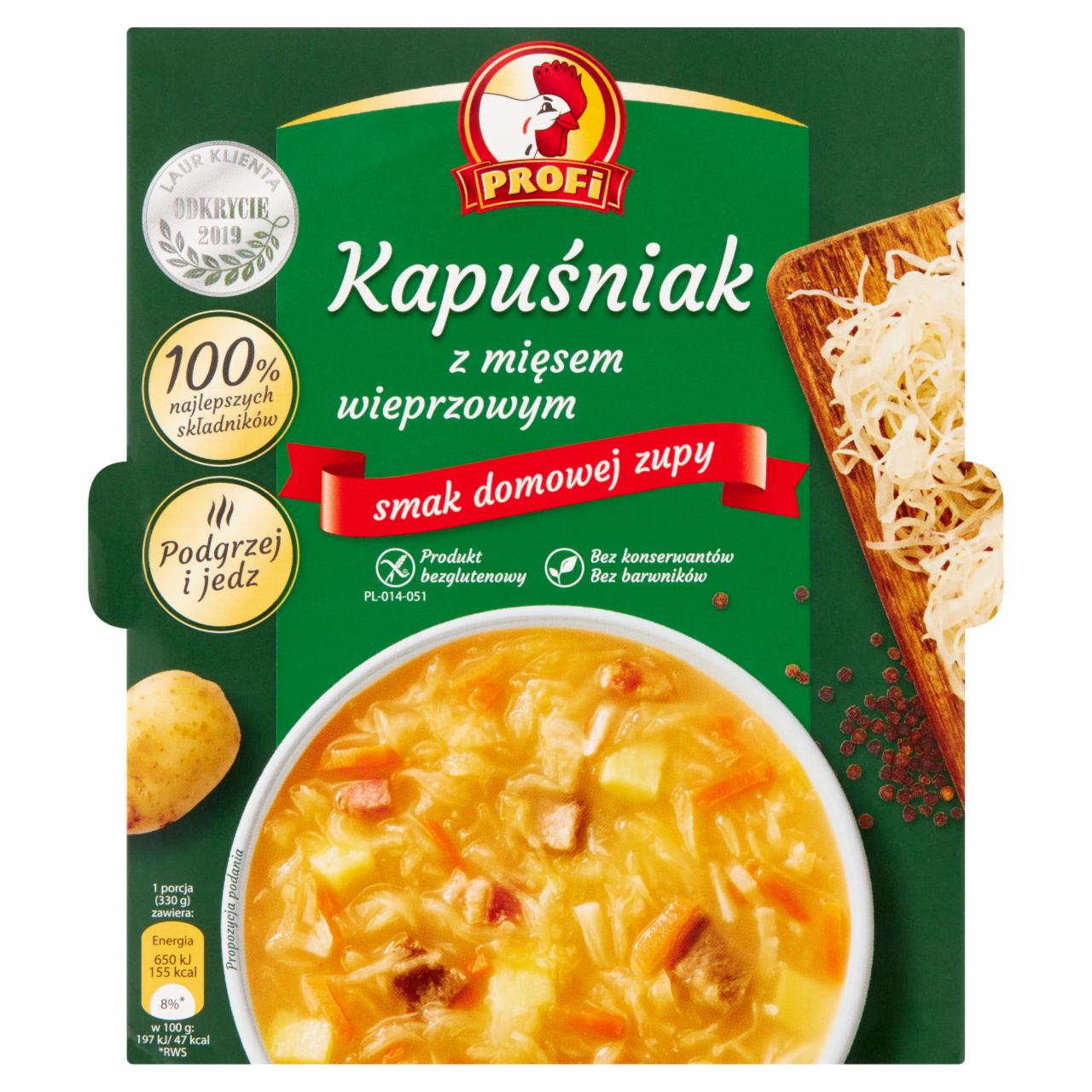 Zdjęcia - Profi Kapuśniak z mięsem wieprzowym 330 g