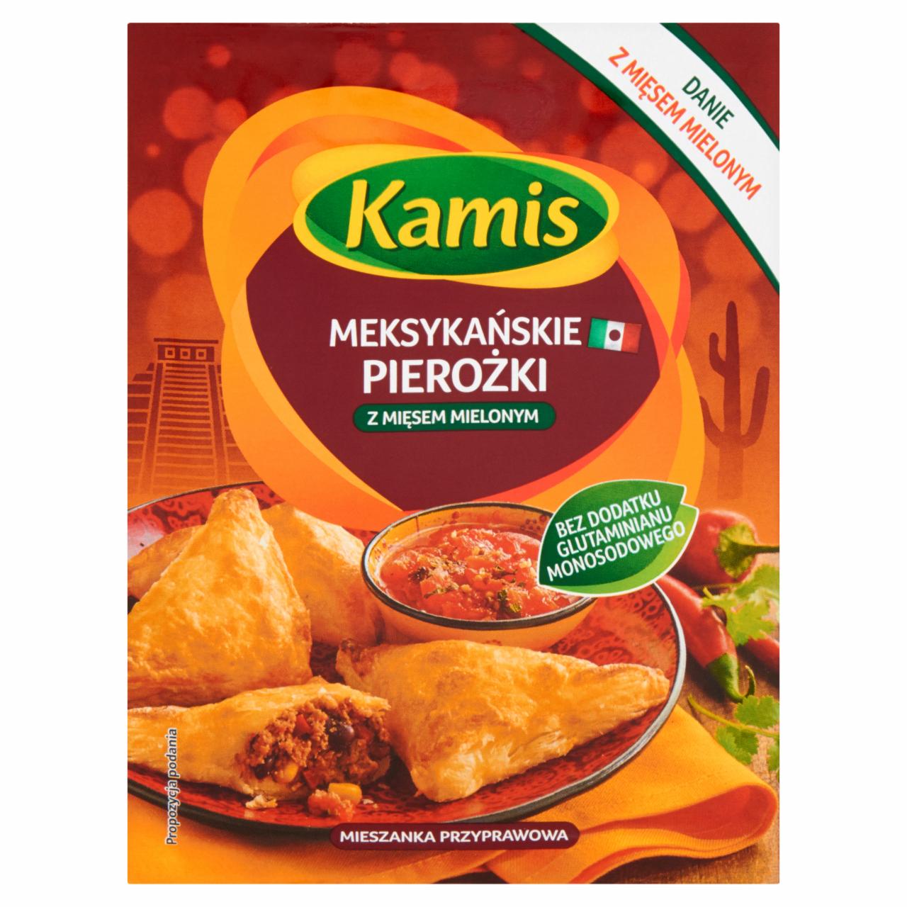 Zdjęcia - Kamis Meksykańskie pierożki z mięsem mielonym Mieszanka przyprawowa 20 g