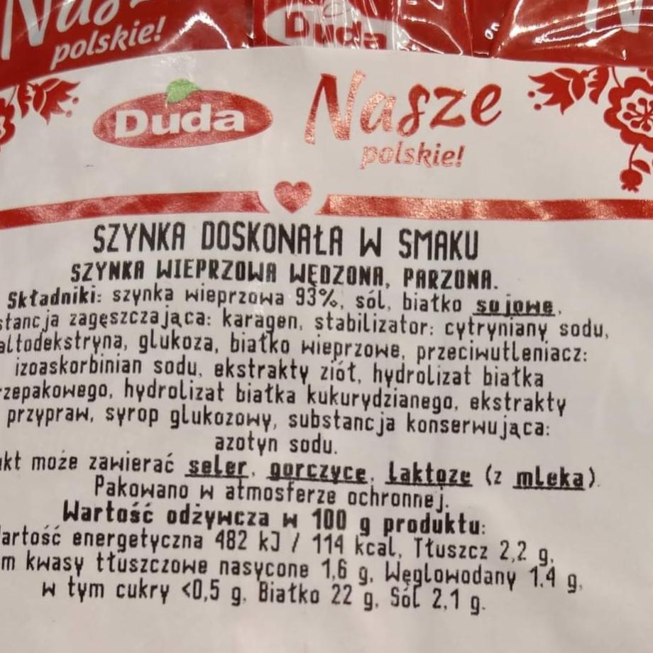 Zdjęcia - Szynka doskonała w smaku Duda